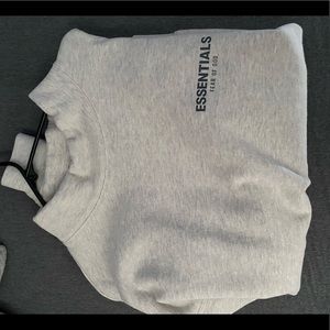 Fear Of God Heather Mock Neck Sweatshirt Size M